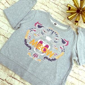 Cotton On Tiger 🐯 MEOW light sweatshirt